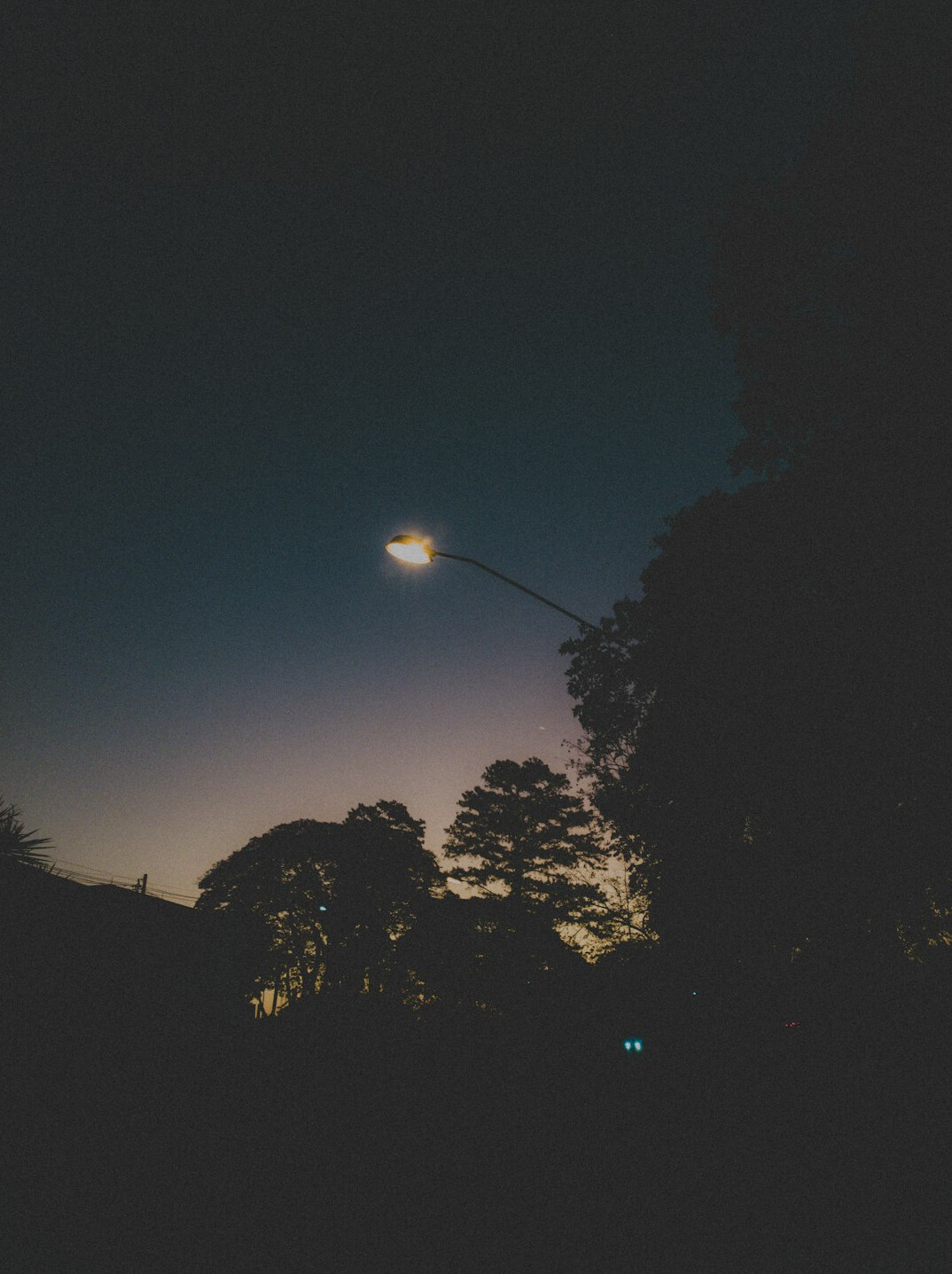 ufo in night sky